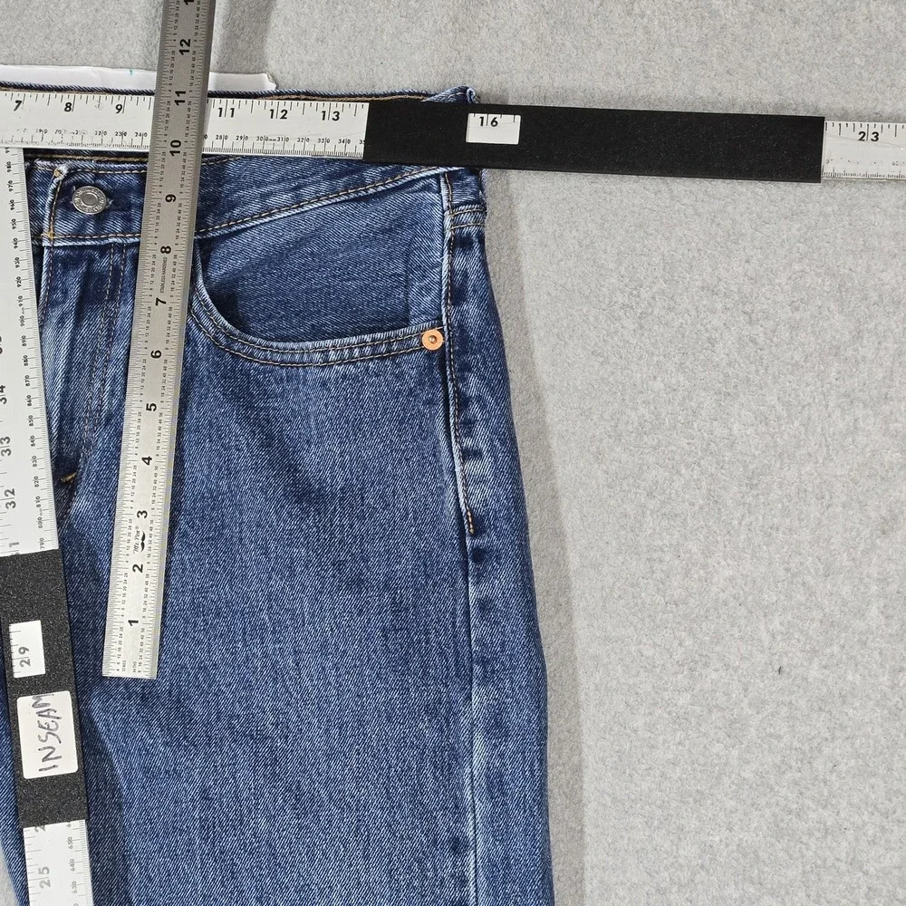 Levi's 505 Men Jeans 31X30 Blue Denim Regular Fit Straight Leg 29